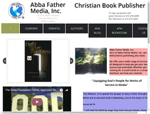 Tablet Screenshot of abbafathermedia.com